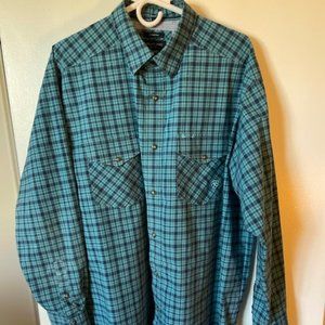 Men's Ariat Pro Series Long-sleeve Shirt XL/TG